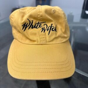Yellow and black White Witch baseball cap